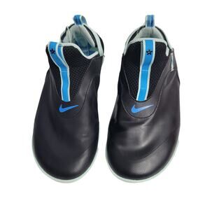 Nike Zoom Plus Pulse Nurse Black & Teal Water Resistant Shoes Size 8  81925-2789